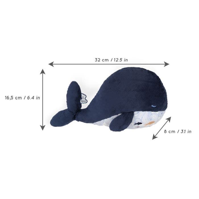 Ballena De Peluche Calmante 17cm - Imagen 4