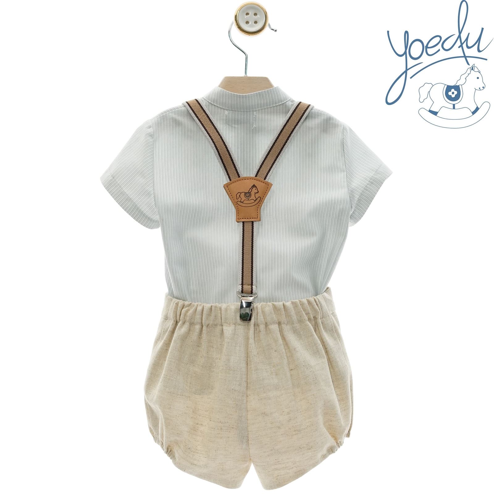 Conjunto Bebe Con Tirantes Art.259t "Familia Dulcinea" - Imagen 4