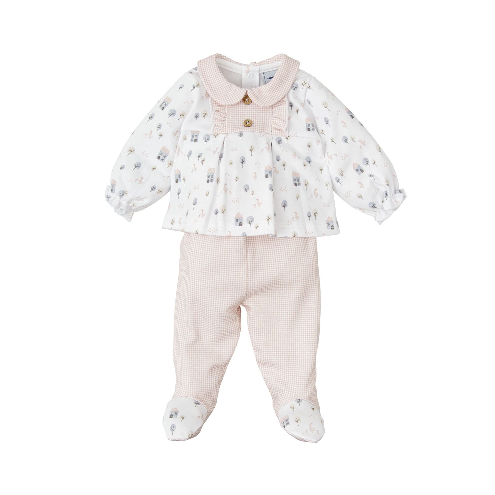 Conjunto Polaina Bebe Niña Alerce - Imagen 1