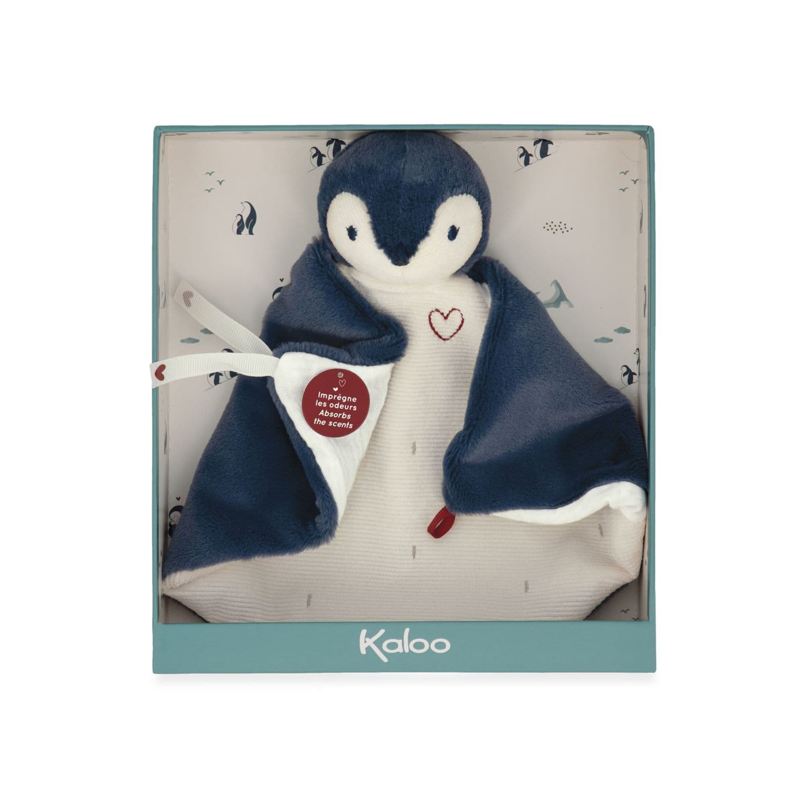 Doudou Pinguino Azul - Imagen 1