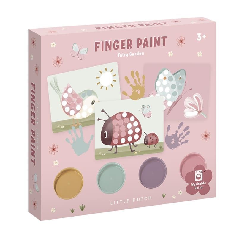 Set Pintura Dedos Fairy Garden Little Dutch - Imagen 3