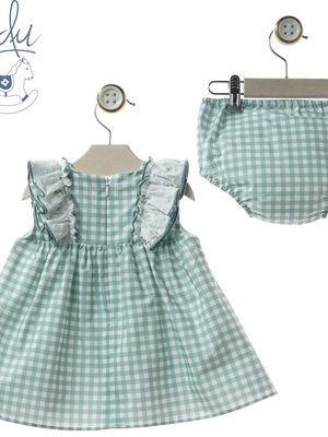 Vestido Bebe Con Braguita Art.0330 "Familia Gres" - Imagen 2